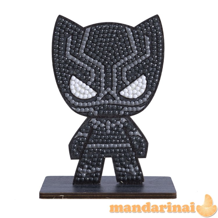 MARVEL CRYSTAL ART Figūrėlė „Juodoji pantera“