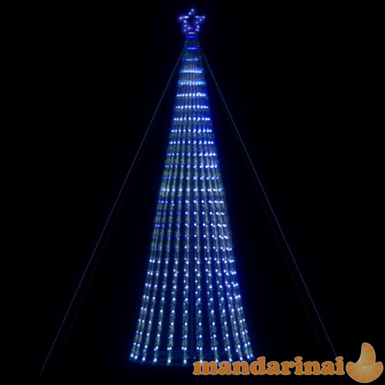 Šviečianti kalėdų eglutė, 1028 mėlynos led, 403cm, kūgio formos