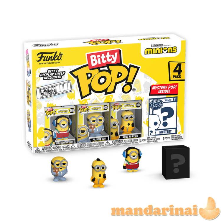 FUNKO Bitty POP! Figūrėlių rinkinys - Minions