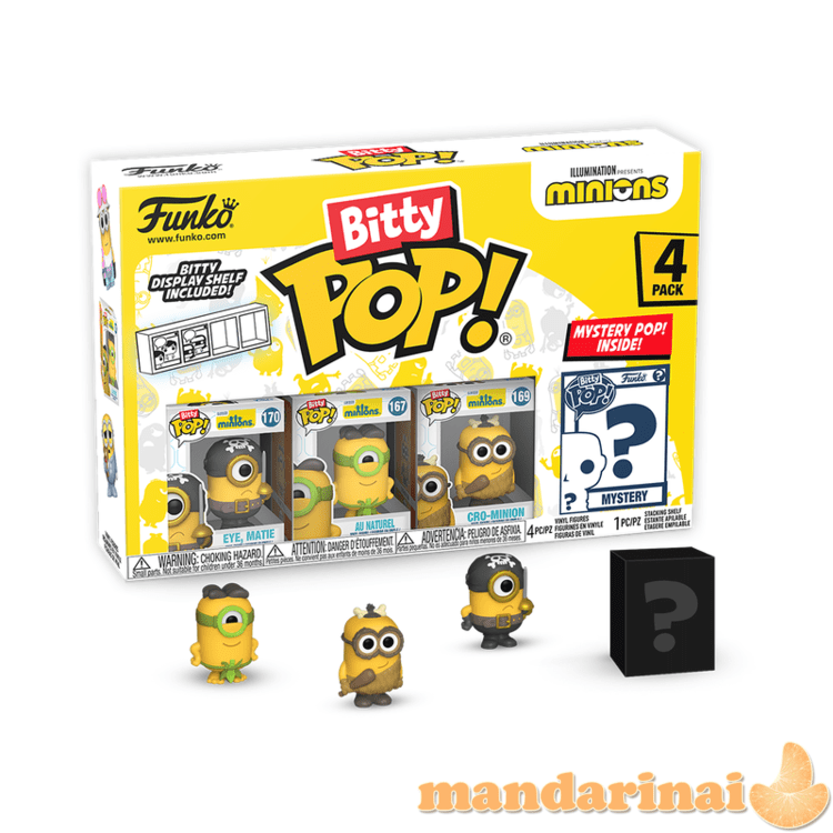 FUNKO Bitty POP! Figūrėlių rinkinys - Minions