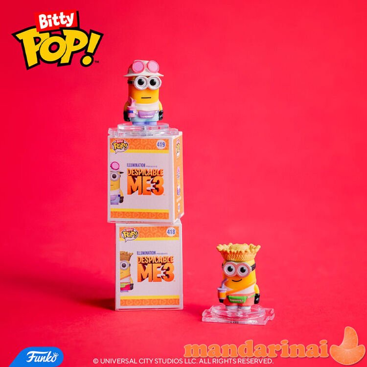 FUNKO Bitty POP! Figūrėlių rinkinys - Minions