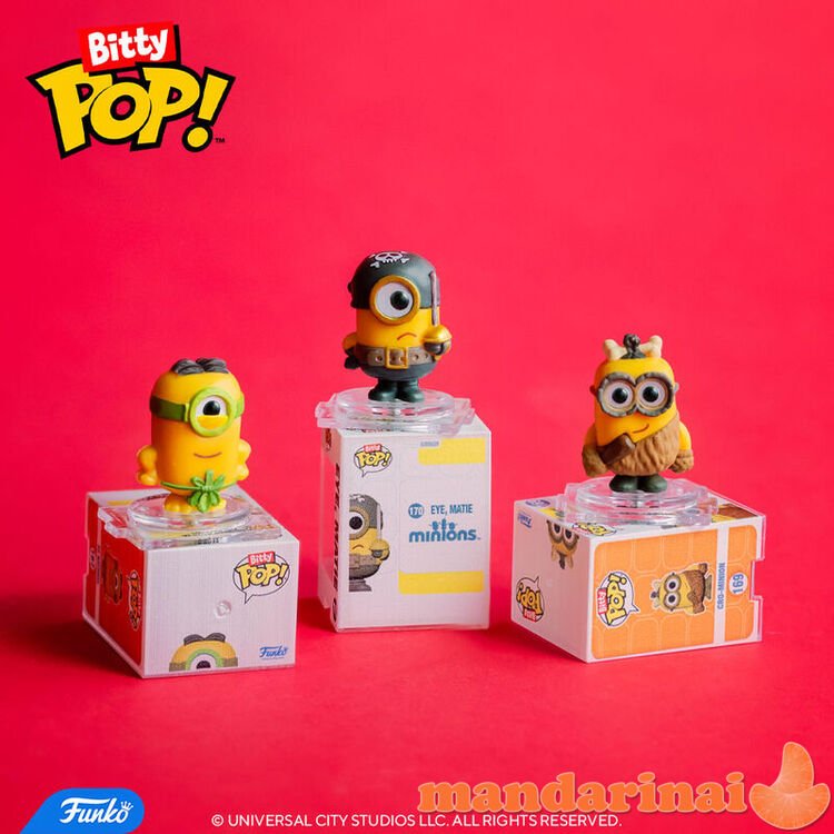 FUNKO Bitty POP! Figūrėlių rinkinys - Minions