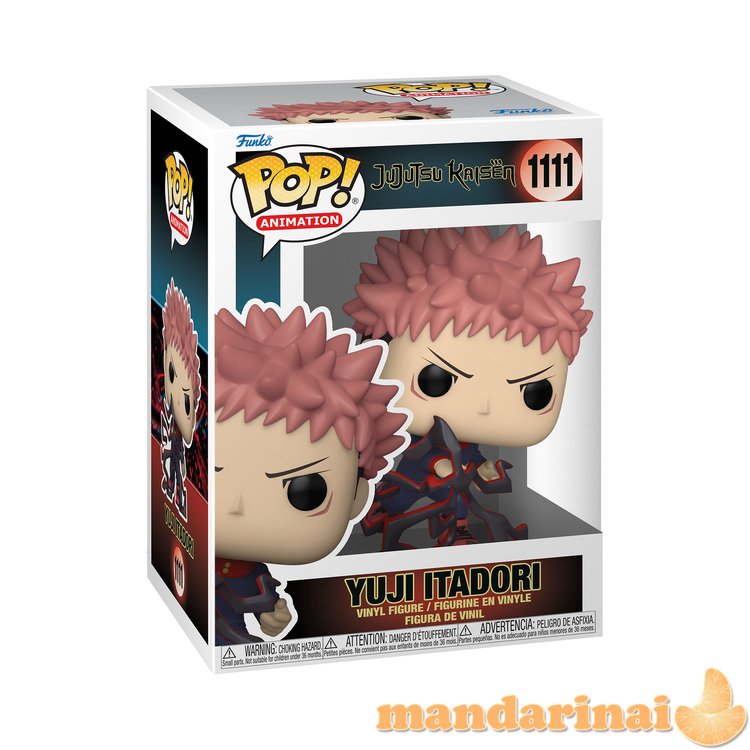 FUNKO POP! Vinilinė figūrėlė JUJUTSU KAISEN: ITADORI, 10,5 cm