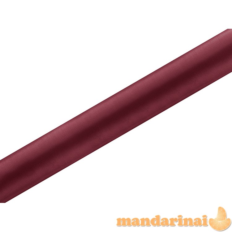 Satin Plain, deep red, 0.36 x 9m (1 pc. / 9 lm)