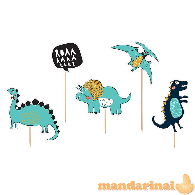 Toppers Dinosaurs, 10.5-20cm (1 pkt / 5 pc.)