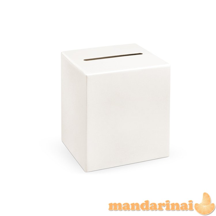 Wedding card box, cream, 24x24x24cm