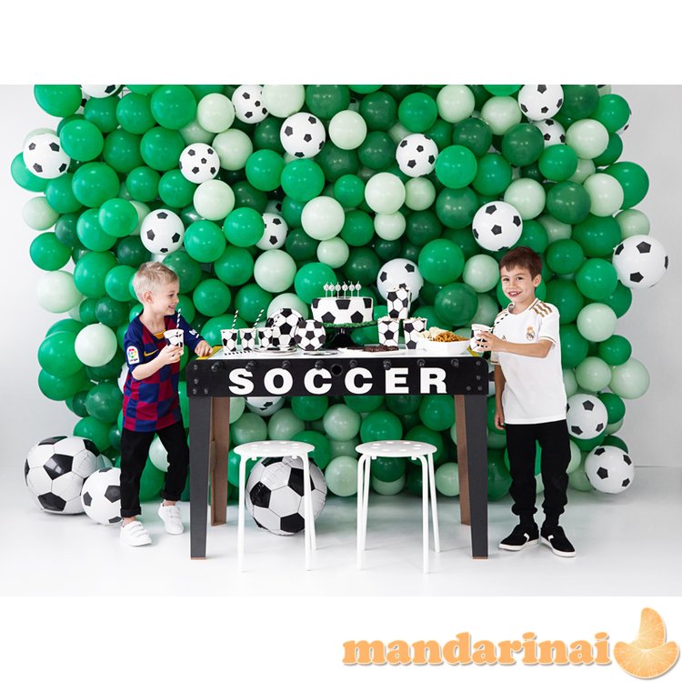 Balloons 30cm, Football, Pure White (1 pkt / 50 pc.)