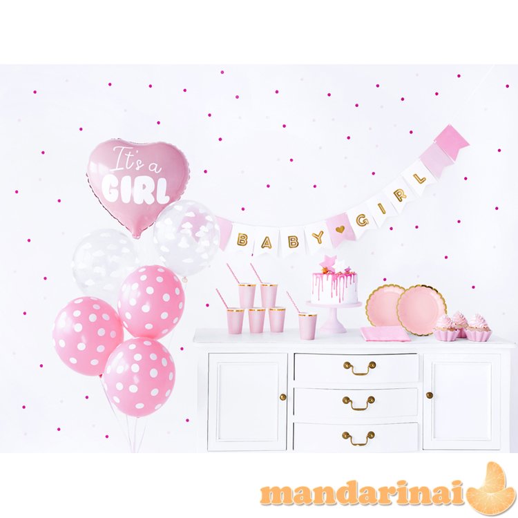 Party decorations set - It s a girl (1 pkt / 49 pc.)