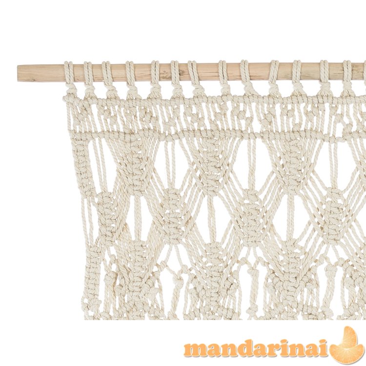 Macrame, off-white, 94.5x171cm