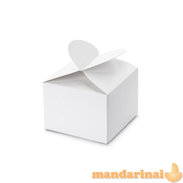 Boxes, white, 6 x 5 x 6 cm (1 pkt / 10 pc.)