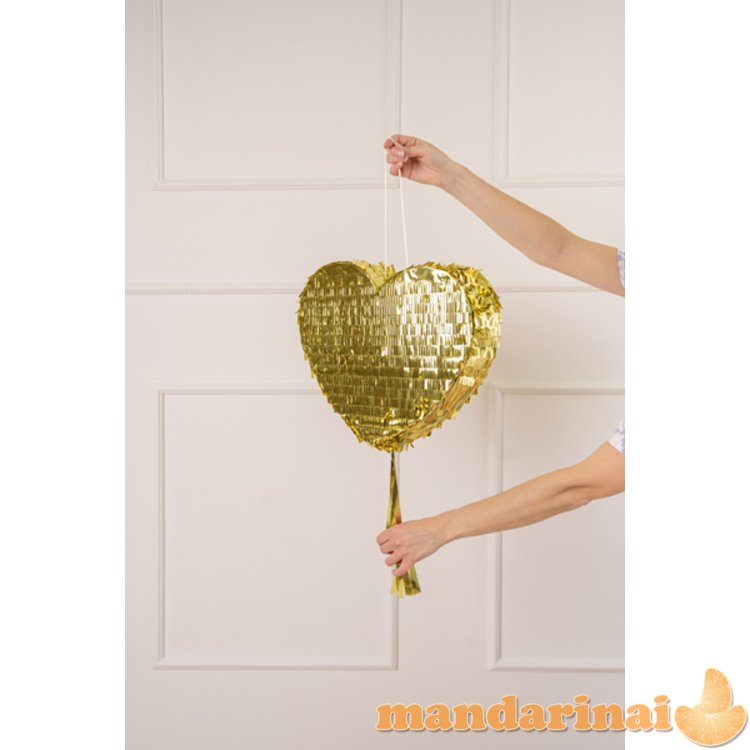 Foldable Pinata - Love Heart, 36x32x10cm