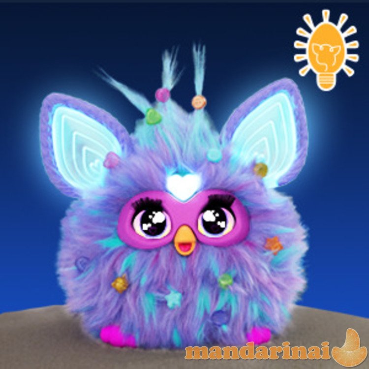 FURBY interaktyvus gyvūnėlis, violetinis