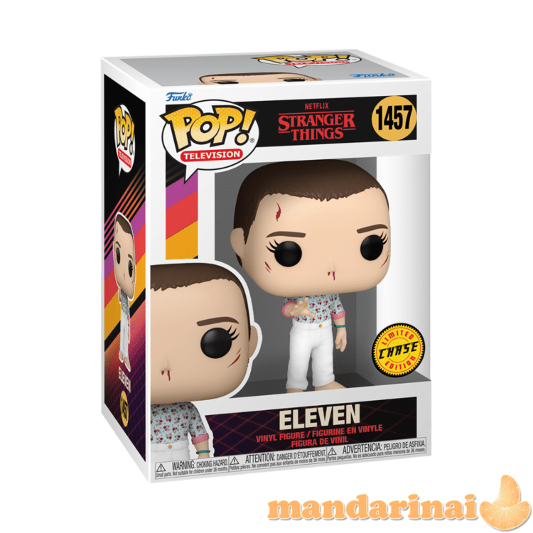 FUNKO POP! Vinilinė figūrėlė: Stranger Things - Eleven w/Chase