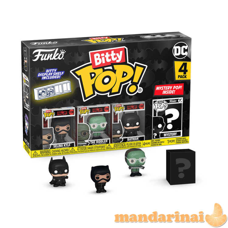 FUNKO Bitty POP! Figūrėlių rinkinys: DC - Batman