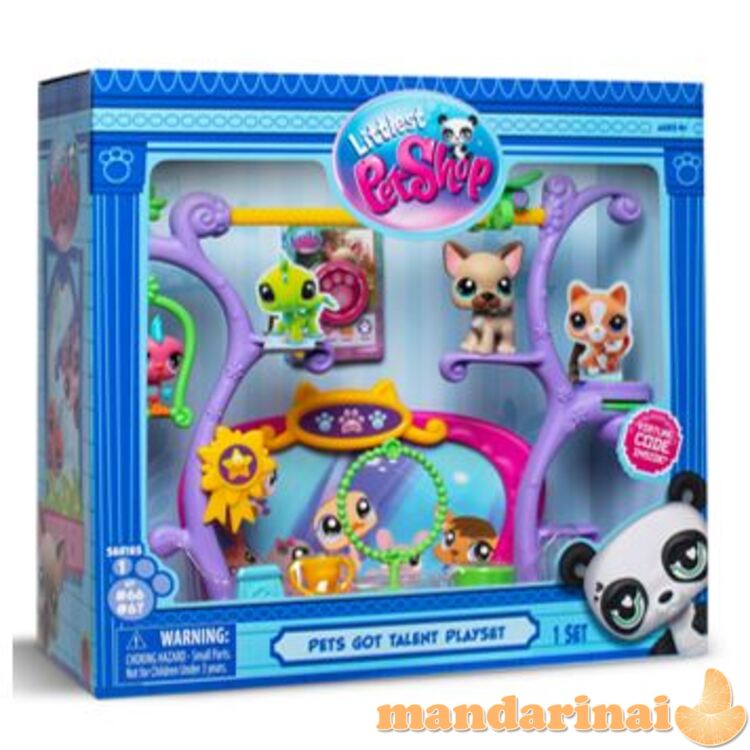 LITTLEST PET SHOP Rinkinys „Gyvūnėliai turi talentą“