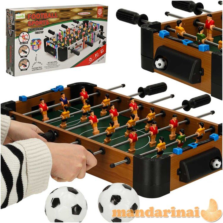 Futbolo stalas mini medinis staliukas