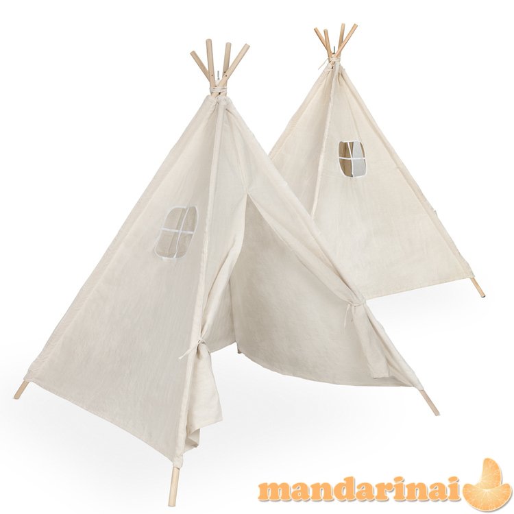 Indiško namo palapinė vaikams Tipi Wigwam 135cm