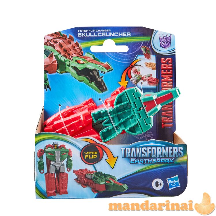 TRANSFORMERS EARTHSPARK figūrėlė 1 Step Flip, 10 cm