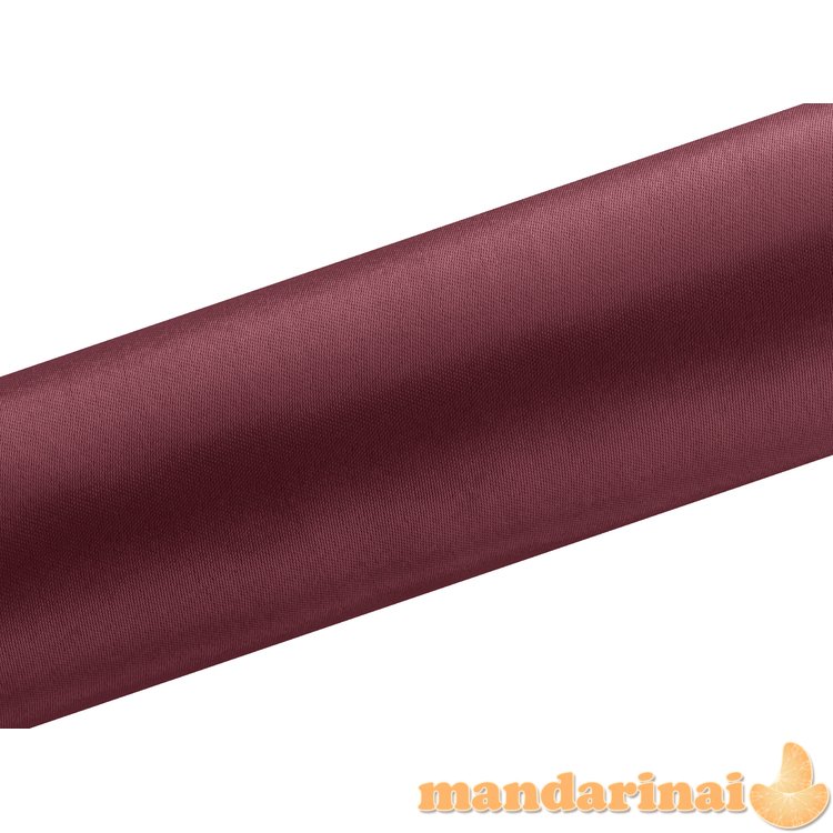 Satin Plain, deep red, 0.16 x 9m (1 pc. / 9 lm)