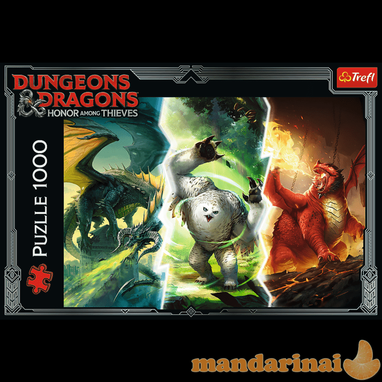 TREFL Dėlionė „Dungeons and Dragons - monstrai“, 1000 det.