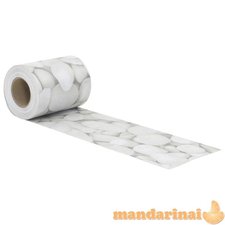 Privatumo suteikianti sodo pertvara, pilka, 35x0,19m, pvc