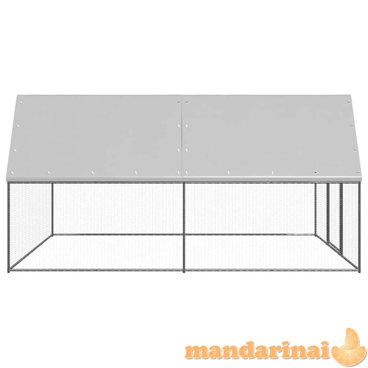 Lauko narvas viščiukams, 3x4x2m, galvanizuotas plienas