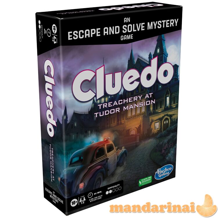 CLUEDO Žaidimas „Clue: išdavystė Tiudorų dvare“,anglų kalba