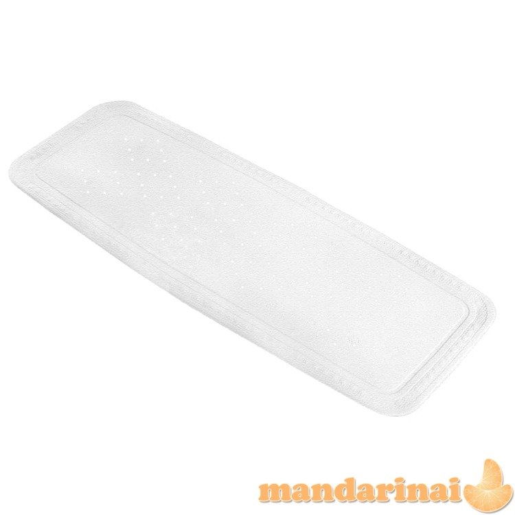 430233 kleine wolke non-slip bath mat  arosa  36x92cm white