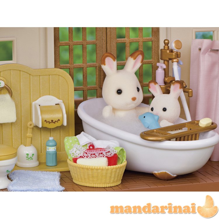 SYLVANIAN FAMILIES Kaimo namas su raudonu stogu