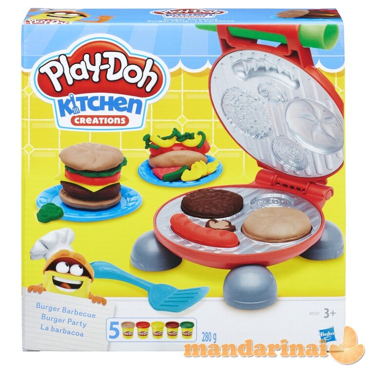 PLAY-DOH Rinkinys „Mėsainiai“