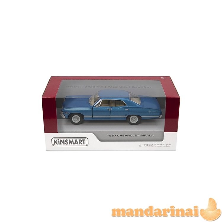 KINSMART Automobilis 1967 CHEVROLET IMPALA, 1:43