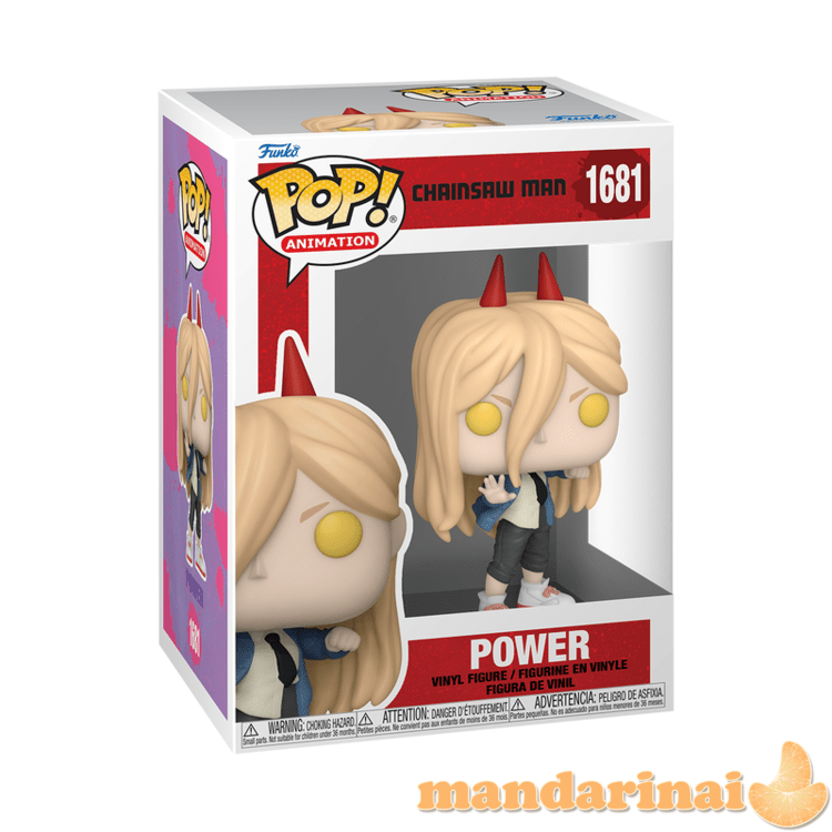 FUNKO POP! Vinilinė figūrėlė: Chainsaw Man - Power