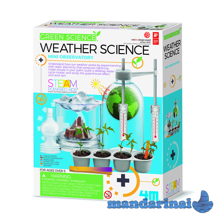 4M Green Science DIY rinkinys Meteorologija