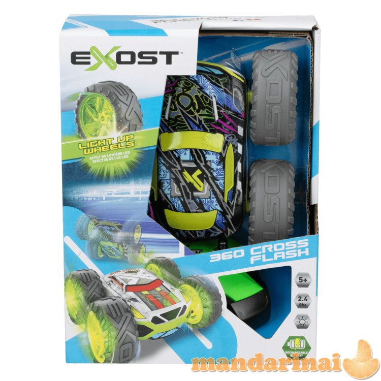 EXOST Radijo bangomis valdomas automobilis „360 Cross Flash“, 1:18