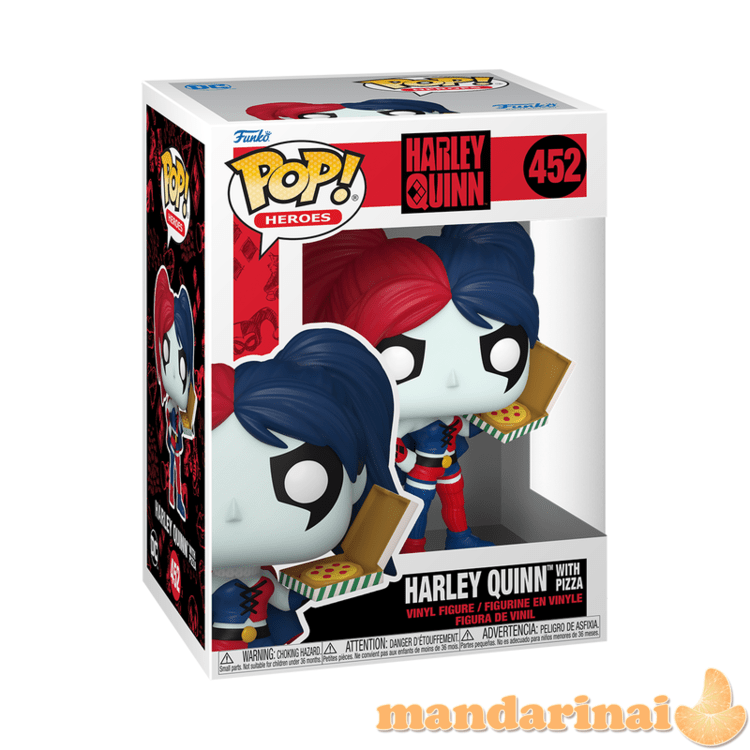 FUNKO POP! Vinilinė figūrėlė: DC - Harley Quinn with pizza