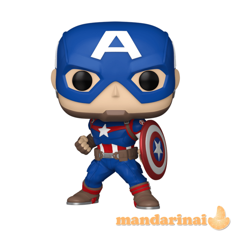 FUNKO POP! Vinilinė figūrėlė: Marvel - Captain America