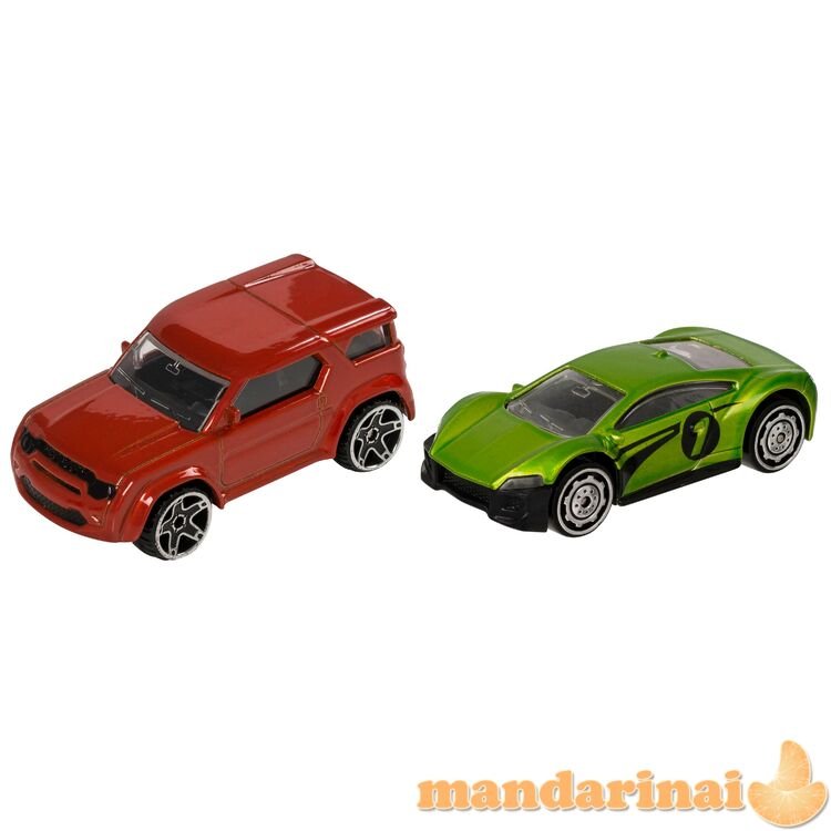 TEAMSTERZ Gatvės automobiliai, 2 vnt., 7,5cm