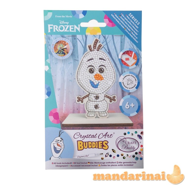 DISNEY FROZEN Piešimo deimantais rinkinys „Olaf“