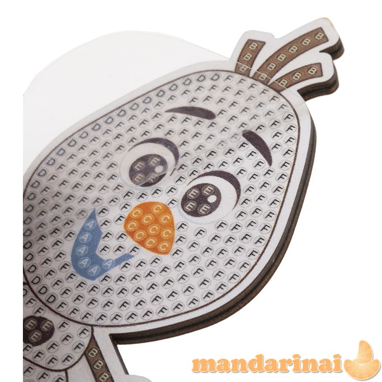 DISNEY FROZEN Piešimo deimantais rinkinys „Olaf“