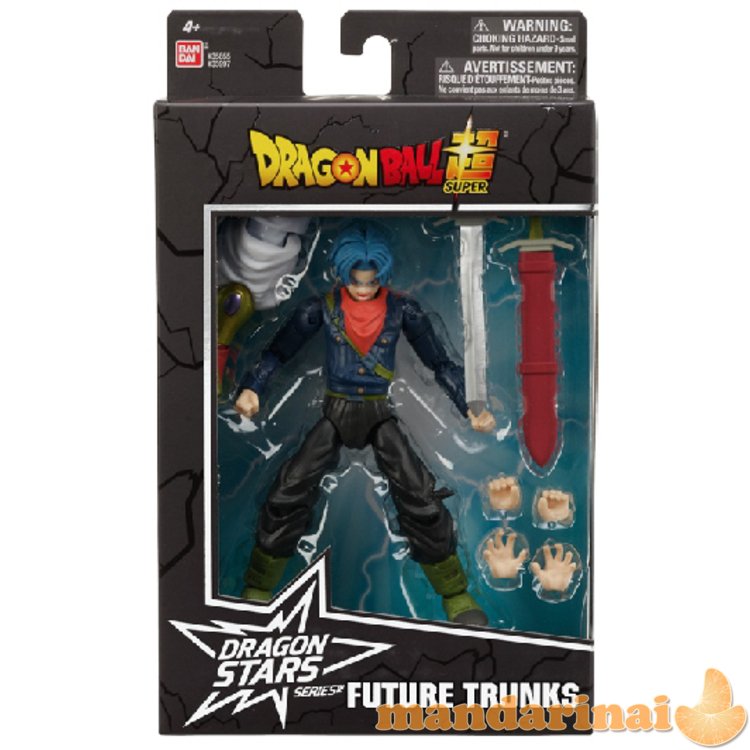 DRAGON STARS  Poseable figūrėlė su priedais, 16 cm - Future Trunks