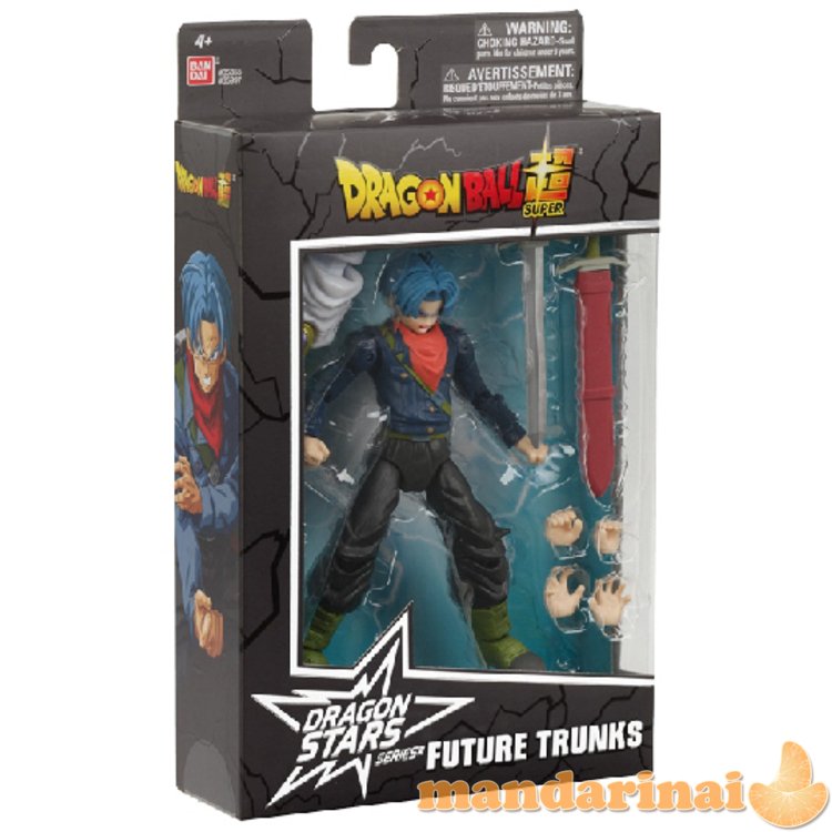 DRAGON STARS  Poseable figūrėlė su priedais, 16 cm - Future Trunks