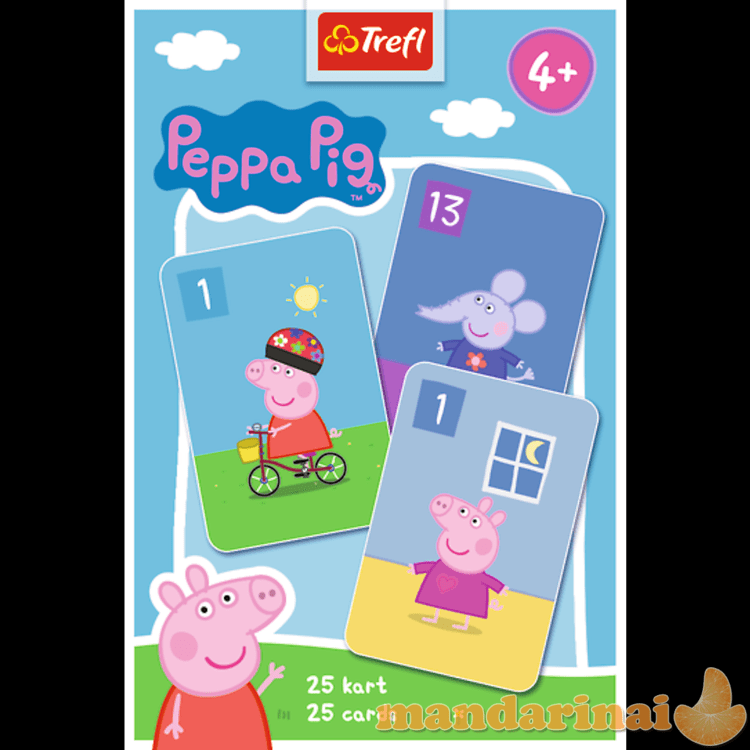 TREFL PEPPA PIG Kortų žaidimas „Kiaulytė Pepa“