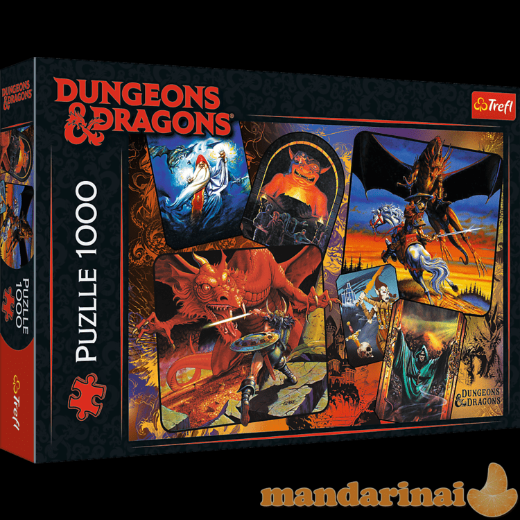 TREFL Dėlionė „Dungeons and Dragons“, 1000 det.