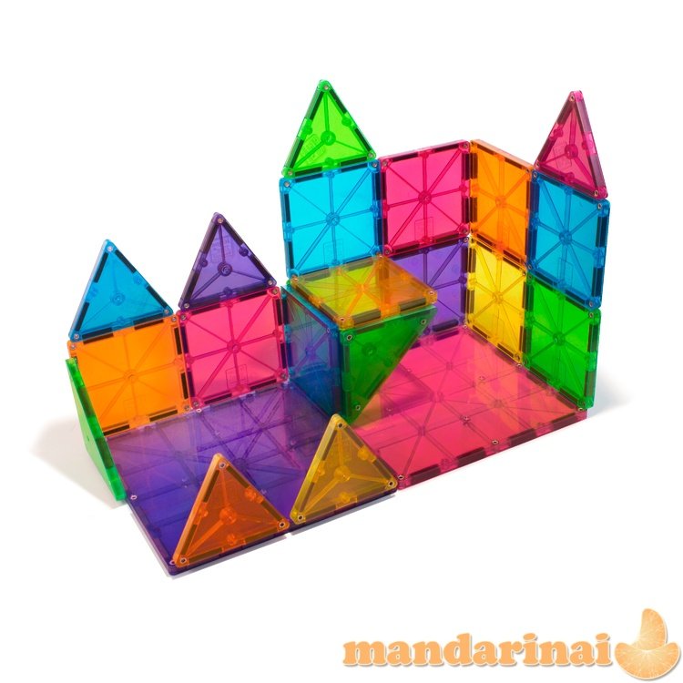 MAGNA-TILES Magnetinis permatomas konstruktorius, 32 det.