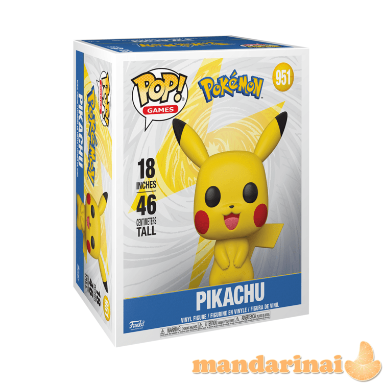 FUNKO POP! Mega Vinilinė figūrėlė: Pokemon - Pikachu