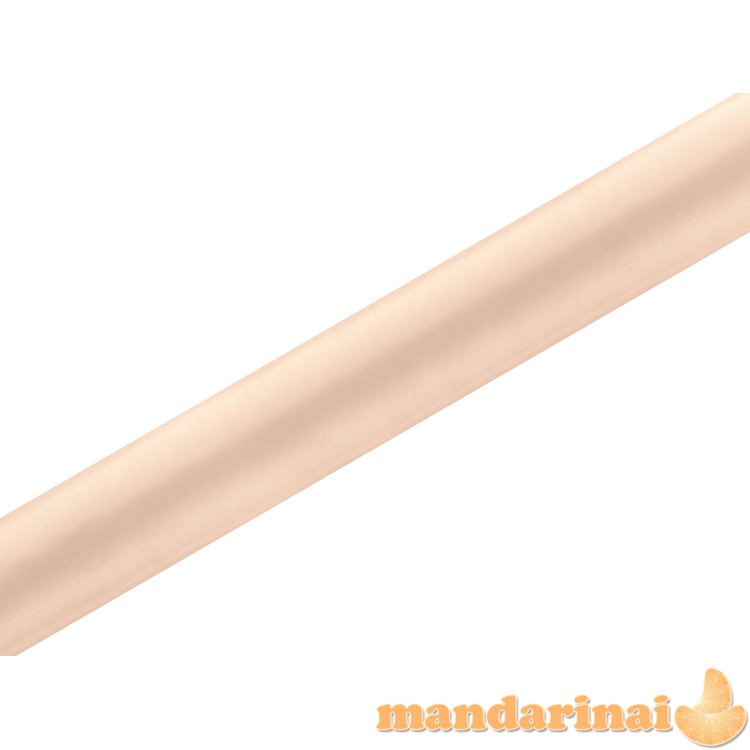 Satin Plain, light peach, 0.36 x 9m (1 pc. / 9 lm)