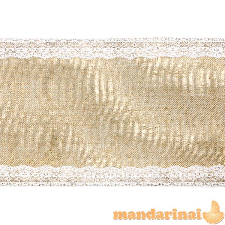 Jute table runner, 0.28x2.75m