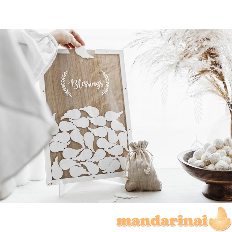 Wooden guest book - Blessings, 27.5x39.5cm