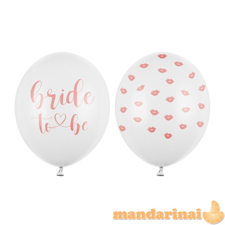 Ballons 30 cm, Bride to be, mix (1 pkt / 50 pc.)