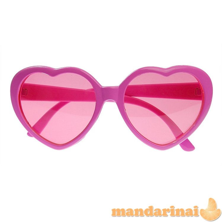 Glasses Hearts, pink